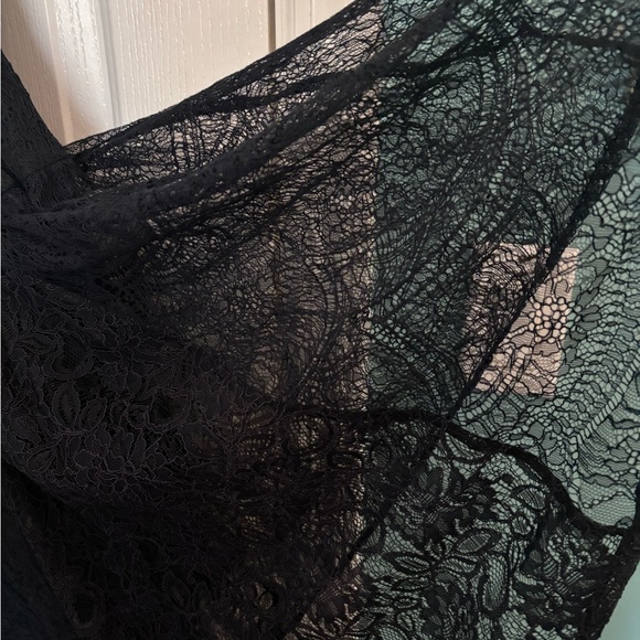 Free People Lace Mini Dress with Keyhole - Picture 2 of 9